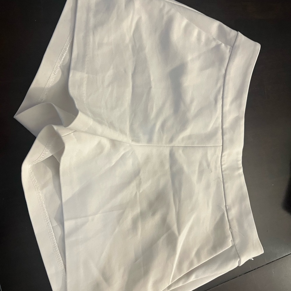 Express white shorts